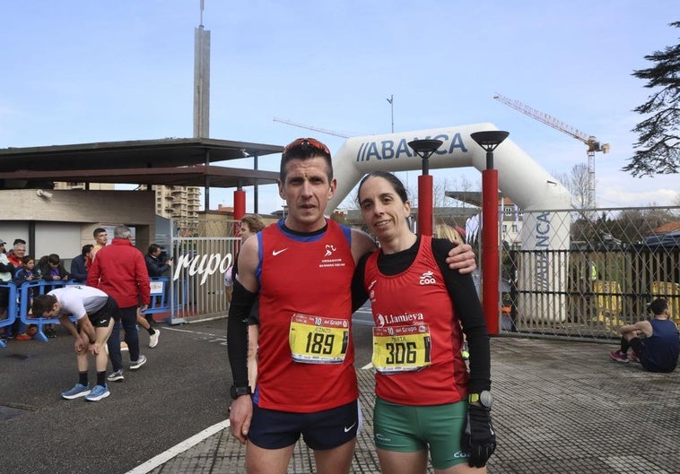 David Ginzo y María Suárez logran la victoria en los 10K del Grupo Covadonga